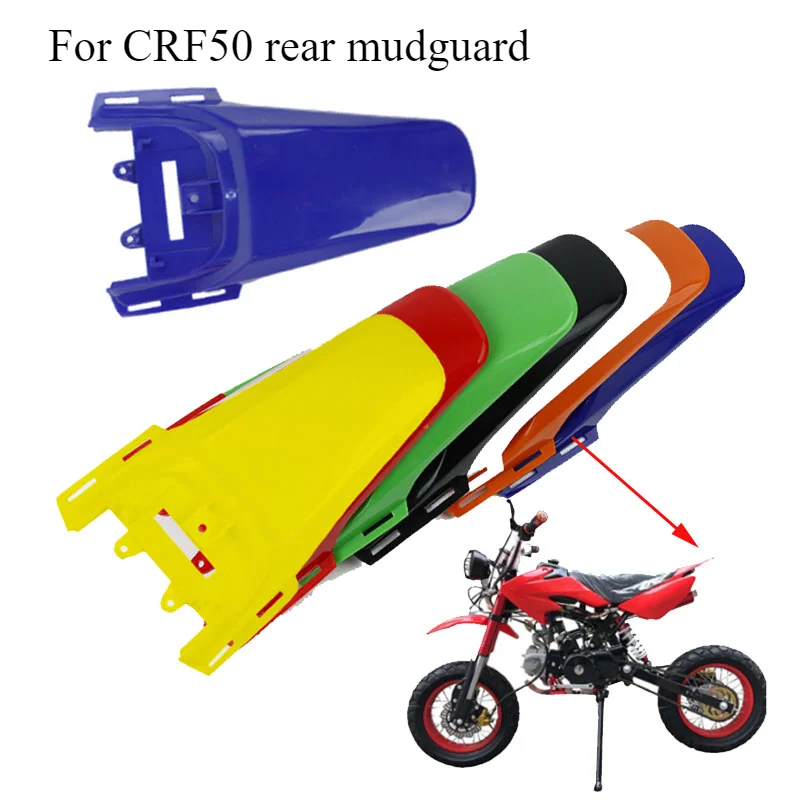 

Colorful Rear Wheel Mudguard Motorcycle Plastic Rear Fender Mud Flap For KAYO CRF 50 DHZ SSR Pit Dirt Bike