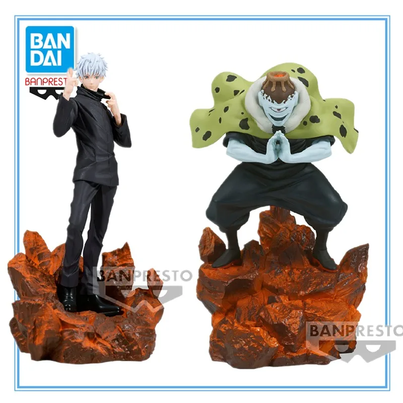 Original Genuine Banpresto Jujutsu Kaisen 11cm Gojo Satoru Jogo Anime Action Figures Model Toys Collection Gift Droppshiping