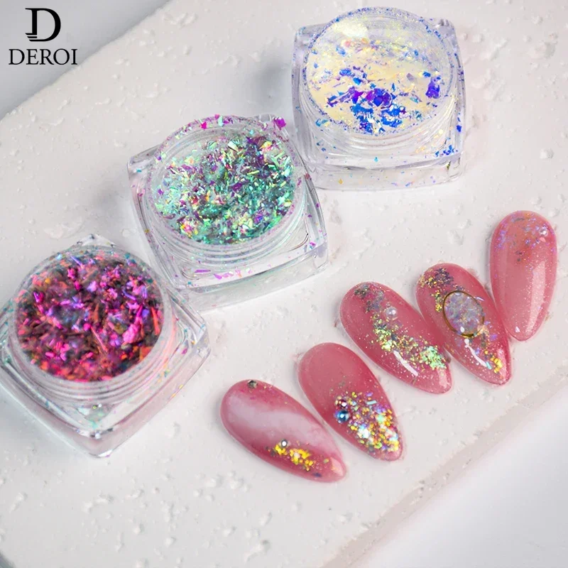 

CNails Nail Powder Glitter Mirror Solid Acrylic Powder Dust Chrome Sparkly Manicure Nail Accessories Nail Pigment Powder 2024