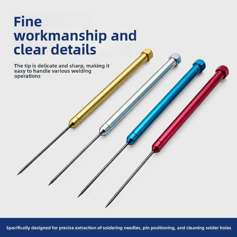 Hitzebeständiges Lötwerkzeug mit Anti-Verbrühungs-Schweißnadel und isoliertem Griff für die Reparatur von Schmuck, Metall, Gold und Silber (DIY) – Detail 4