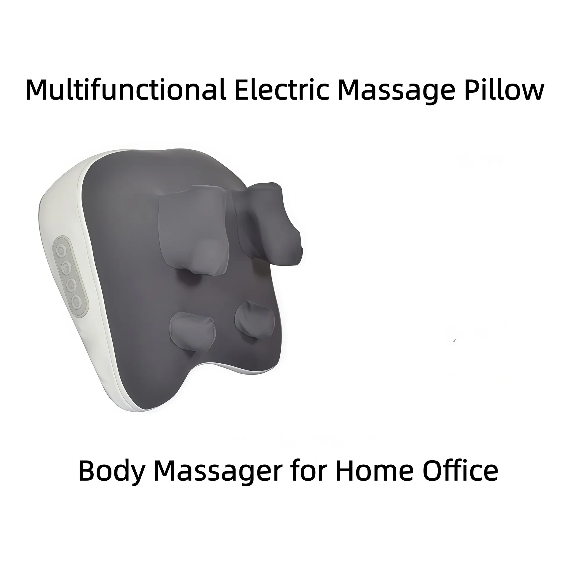 

Electric Heating Neck Shoulder Massager Multi-function Kneading Massage Pillow for Back Waist Trapezius Muscle Full Body Relief