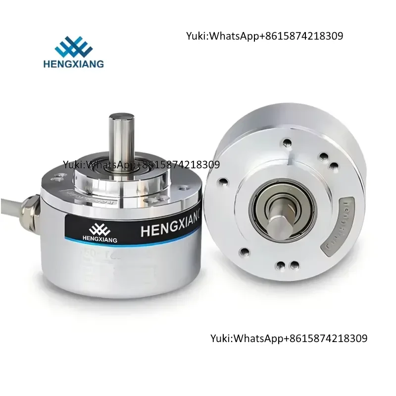HENGXIANG NPN Open Collector S50 24V DC Motor Incremental Rotary Encoder 1024 PPR up to 23040PPR IP50/IP65
