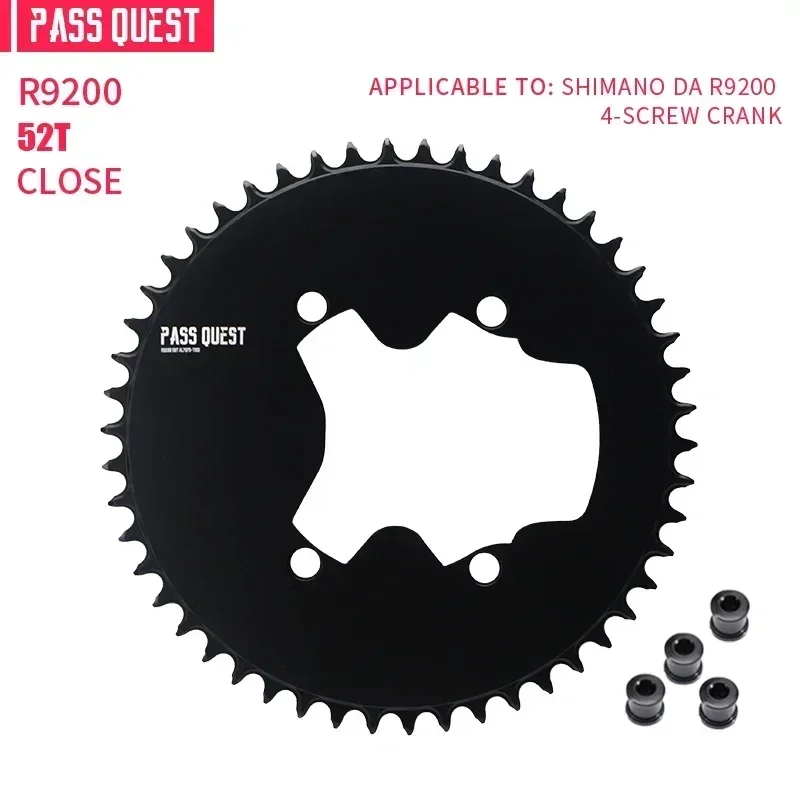 PASS QUEST 110 bcd kettingblad racefiets plaat voor Shimano 105 r9200 r8100 r7100 dura ace ULTEGRA Narrow Wide 52 54 schalen