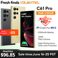 【World Premiere】Oukitel C61 Pro Smartphone 6.88 inch 6.88\