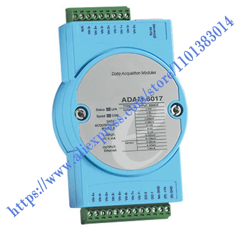 100%NEW ORIGINAL 1 Year Warranty ADAM-6017 Module Adam 8-way Analog Input.