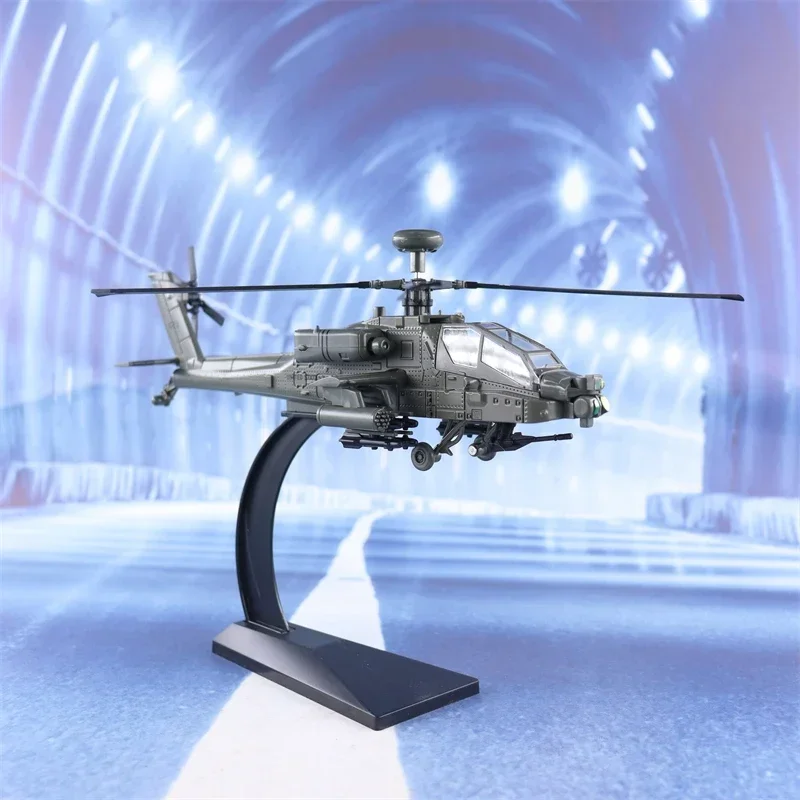 Apache armed alloy helicopter model Simulation Display Ornaments Gifts Collection