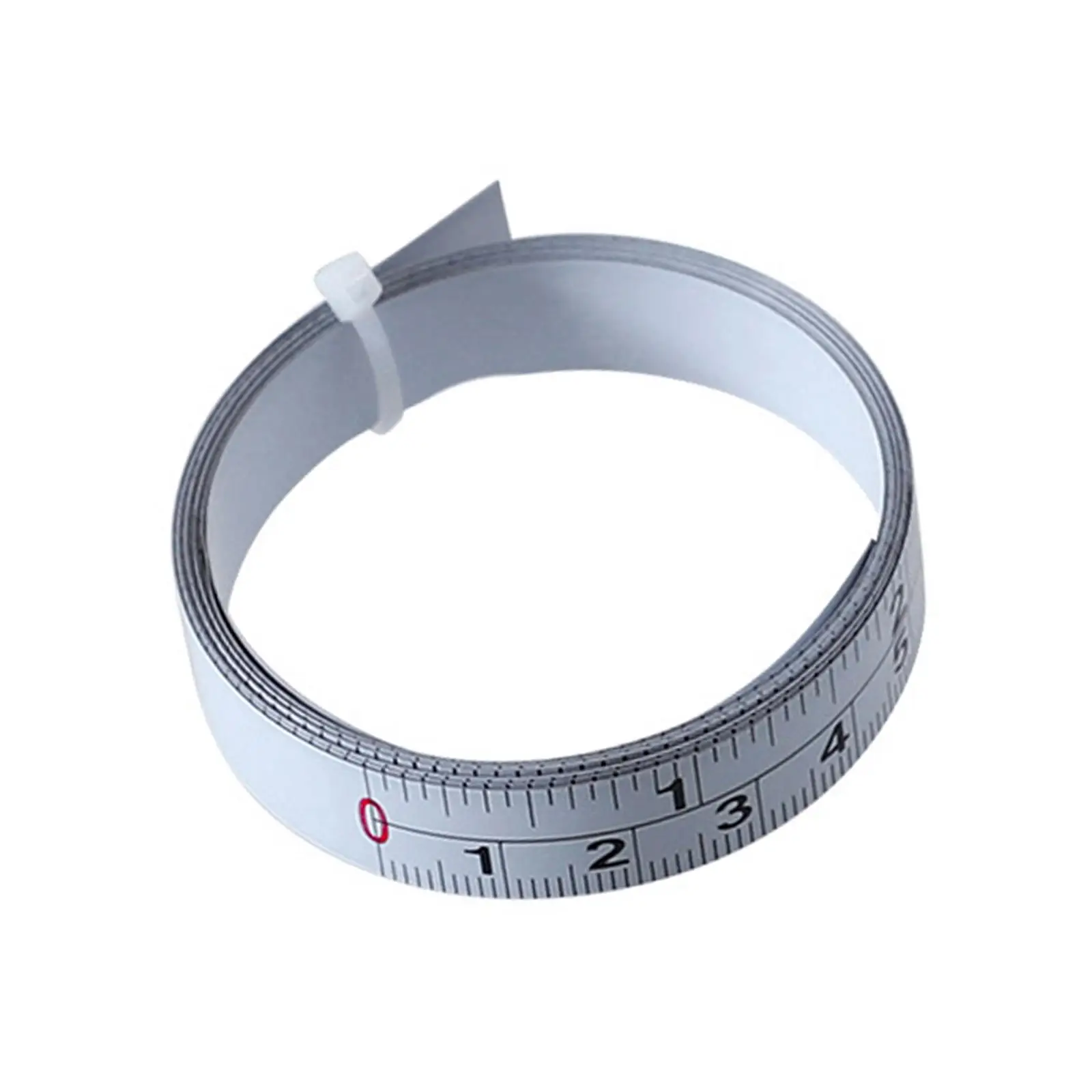 Metal Measure Tape with Adhesive Backing Flexible Ruler Accurate Measurement for Drawing Table Accessory Sturdy Versatile