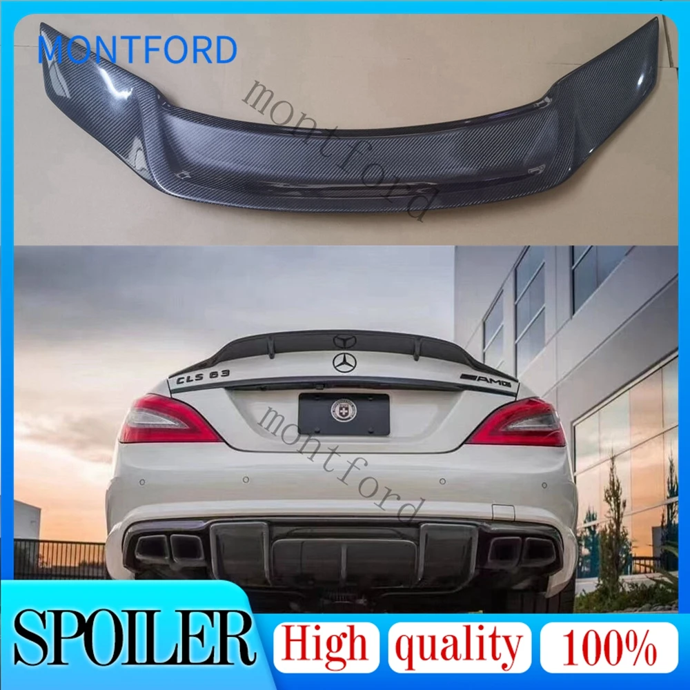 

W218 CLS задний спойлер из углеродного волокна для Mercedes Benz W218 2012-2015