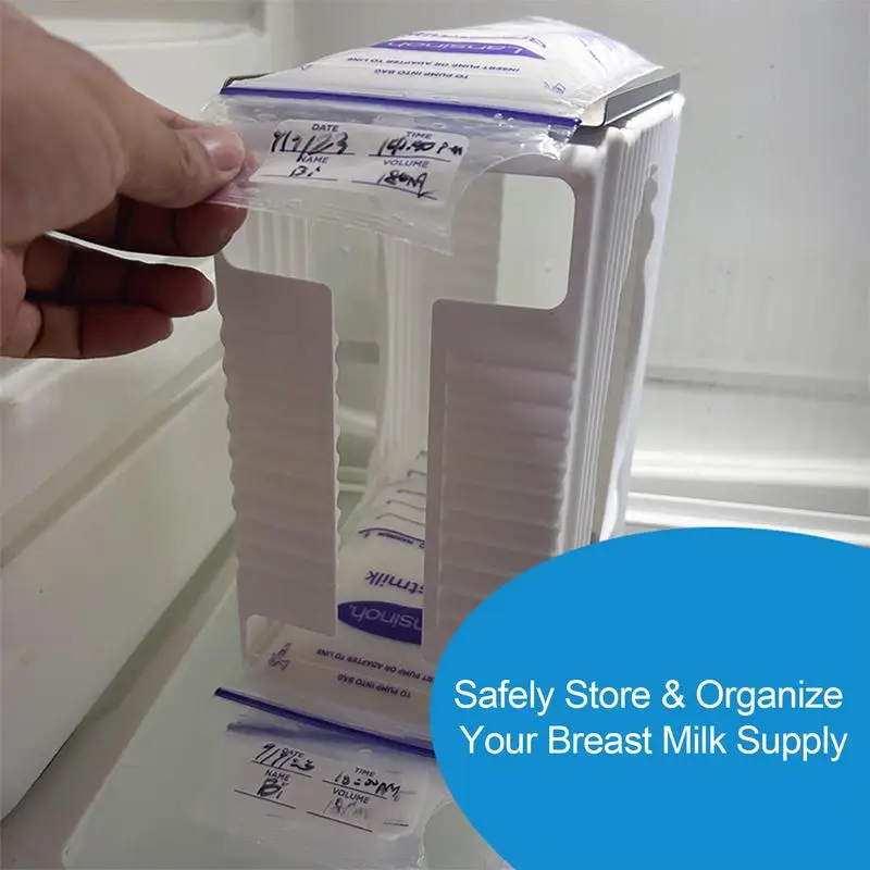 Breast Milk Storage Tower Organizer Breastmilk Freezer box Refrigerator Breast Milk Storage Container Breastfeeding Accessories