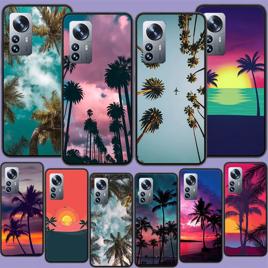 Sunset At The Seaside in Summer Phone Case For Xiaomi Poco X3 NFC X4 GT M3 M4 M5 M5S X6 X5 Pro F5 F4 F3 F2 F1 Mi F6 Co