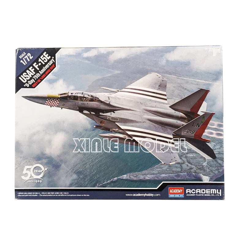 

Комплект масштабной модели Академии 1/72 12568 ВВС США F-15E (С Днем 75-летия)