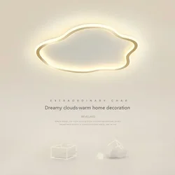 Lámpara de techo LED nórdica para sala de estar, comedor, dormitorio, sala de estudio, pasillo, balcón, decoración del hogar, accesorio de iluminación interior