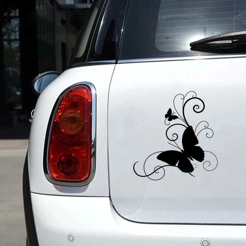 Car Sticker 3D  Butterfly Personality Fashion Vinyl Sticker Funny Stickers and Decals Vinyl Car Styling