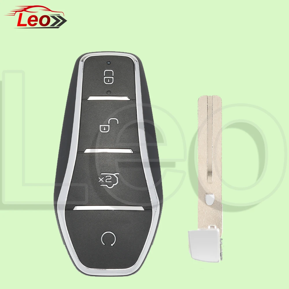 Leo K2TF4-41A-F4AT K2TF4-22C-F4H 433.62/433.92MHZ ID46CHIP Smart Remote Key For BYD Dolphin Qin PLUS DM-i Qin PLUS EV Yuan song