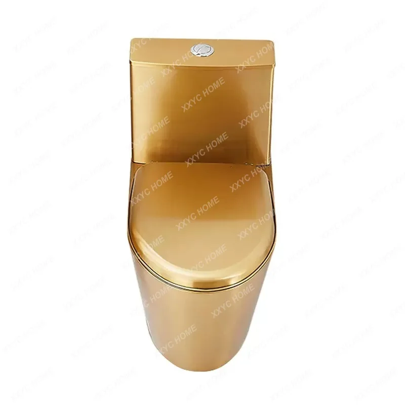 Golden Stainless Steel Closestool Toilet Deodorant Personalized Creative Toilet