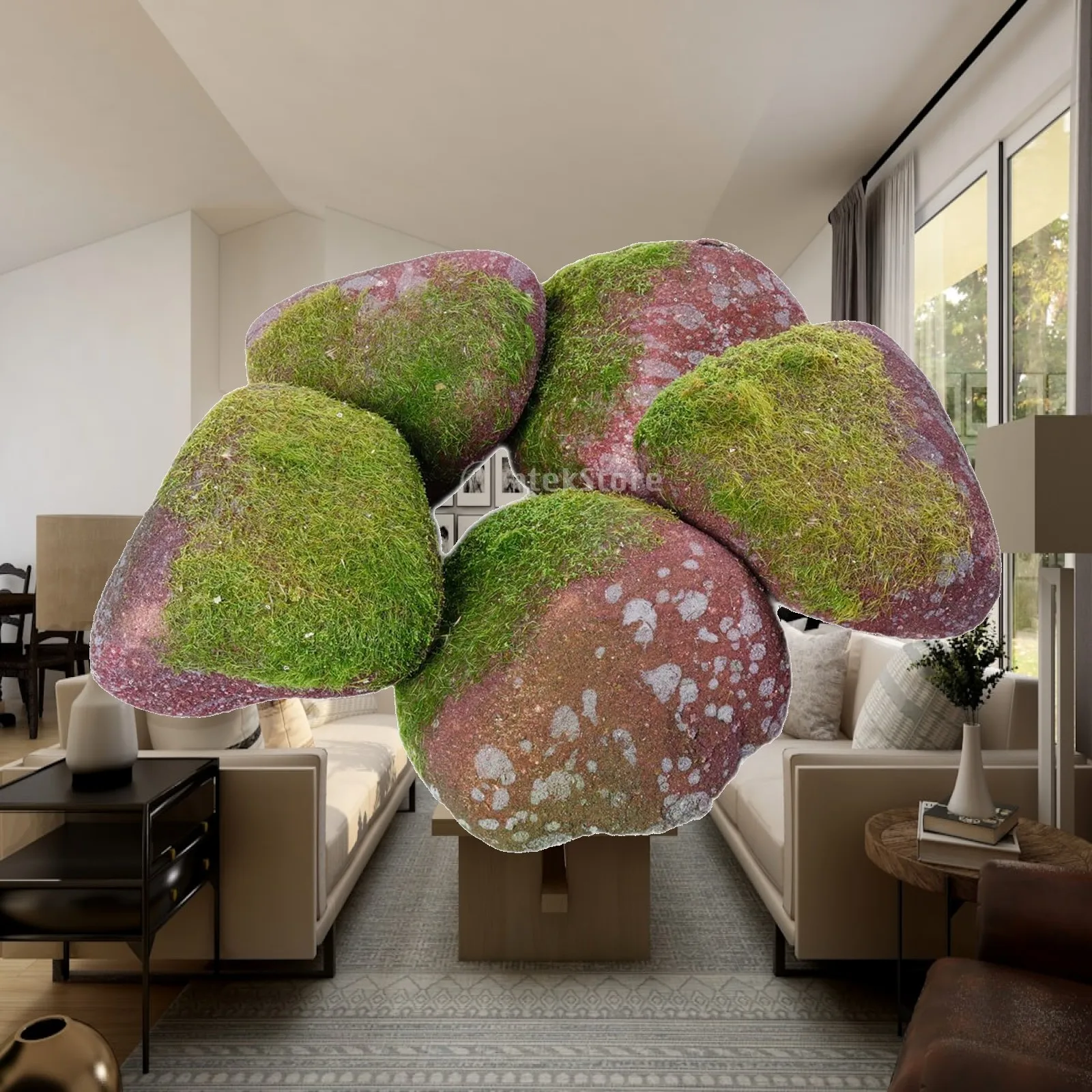 Bonsai Rock Garden - 5x faux roches pour diorama, roches