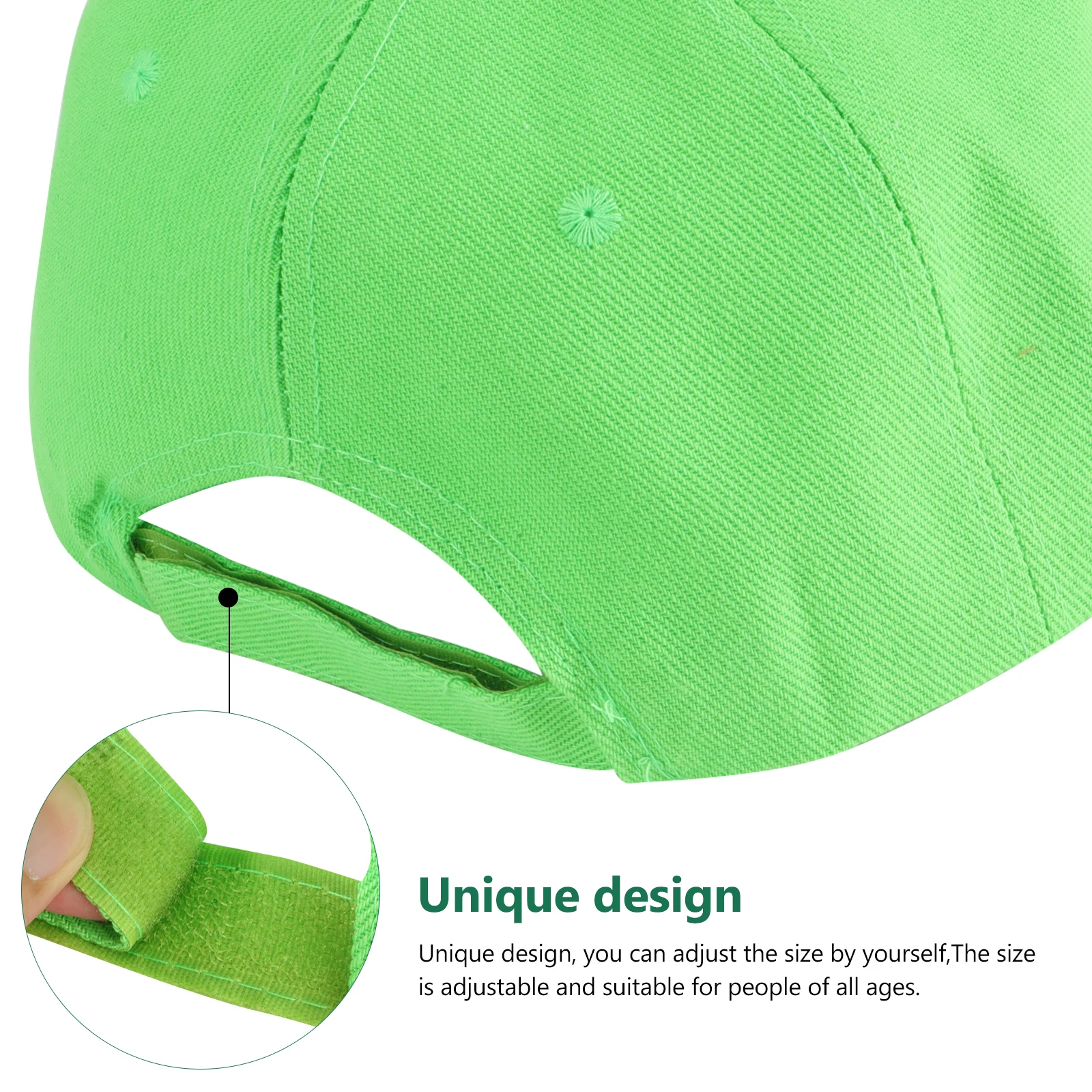 

Green Baseball Cap Sturdy Hat Cotton Breathable High-quality Material Ireland Gift St. Patrick's Day Daily Wearing