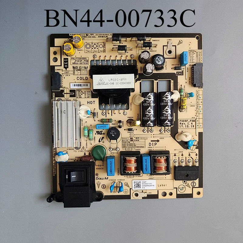 

Brand New BN44-00733C = BN44-00733A F32SF_FSM PSLF720S06L Power Supply Board is for LH32DBEPLGC/CI LH32DBEPLGC/EN LH32DBEPLGC/NG