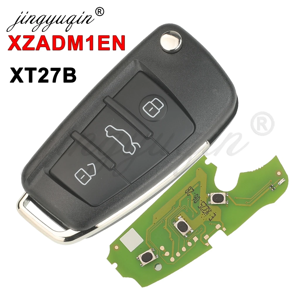 Xhorse XZADM1EN VVDI Universal Flip Car Remote Key Control For Audi VW Skoda Seat XZ Series AU.D MQB48 Special PCB Board XT27B