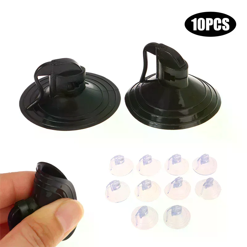 10 Pcs Suction Cup Car Sunshade Car with Vacuum Strong Transparent Glass Suction High Quality