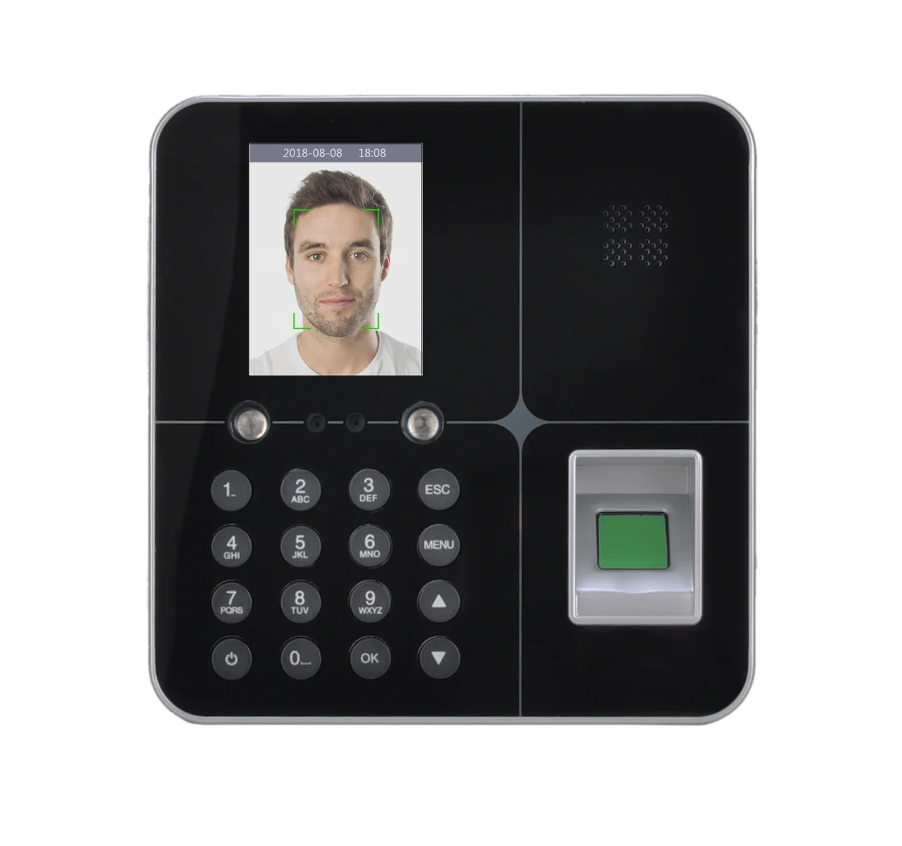 2.8Inch Dual Camera  Face&Fingerprint TA18  Time Attendance Machine