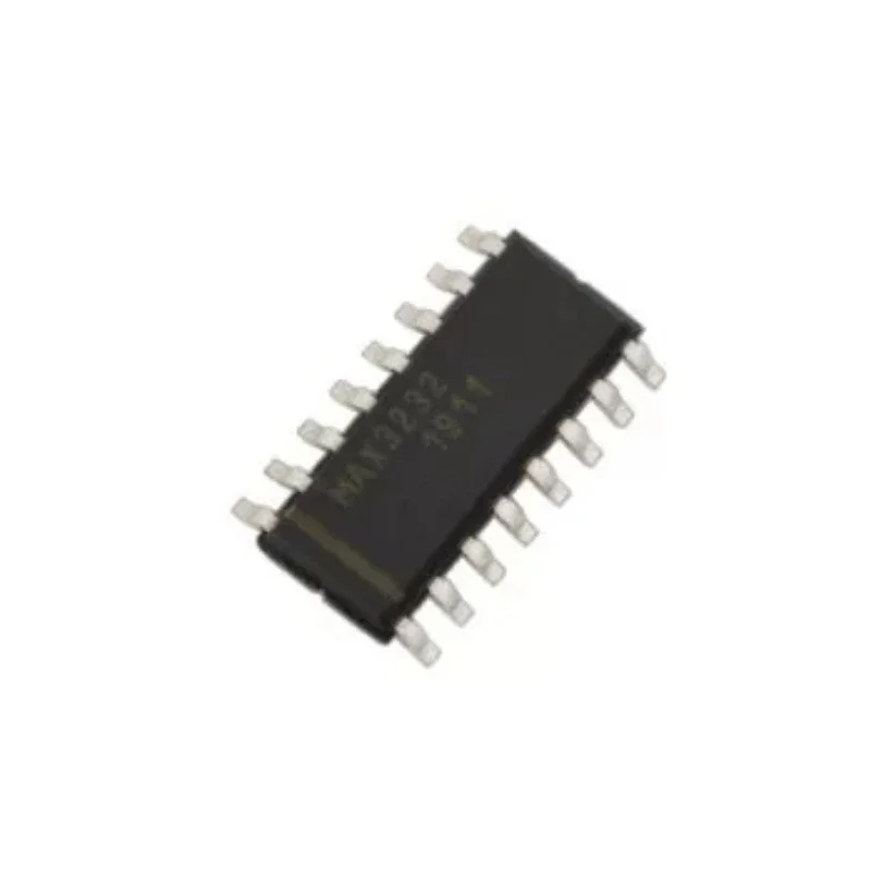 10pcs SMD MAX3232CSE transceiver chip, interface circuit chip SOP-16 RS-232 transceiver