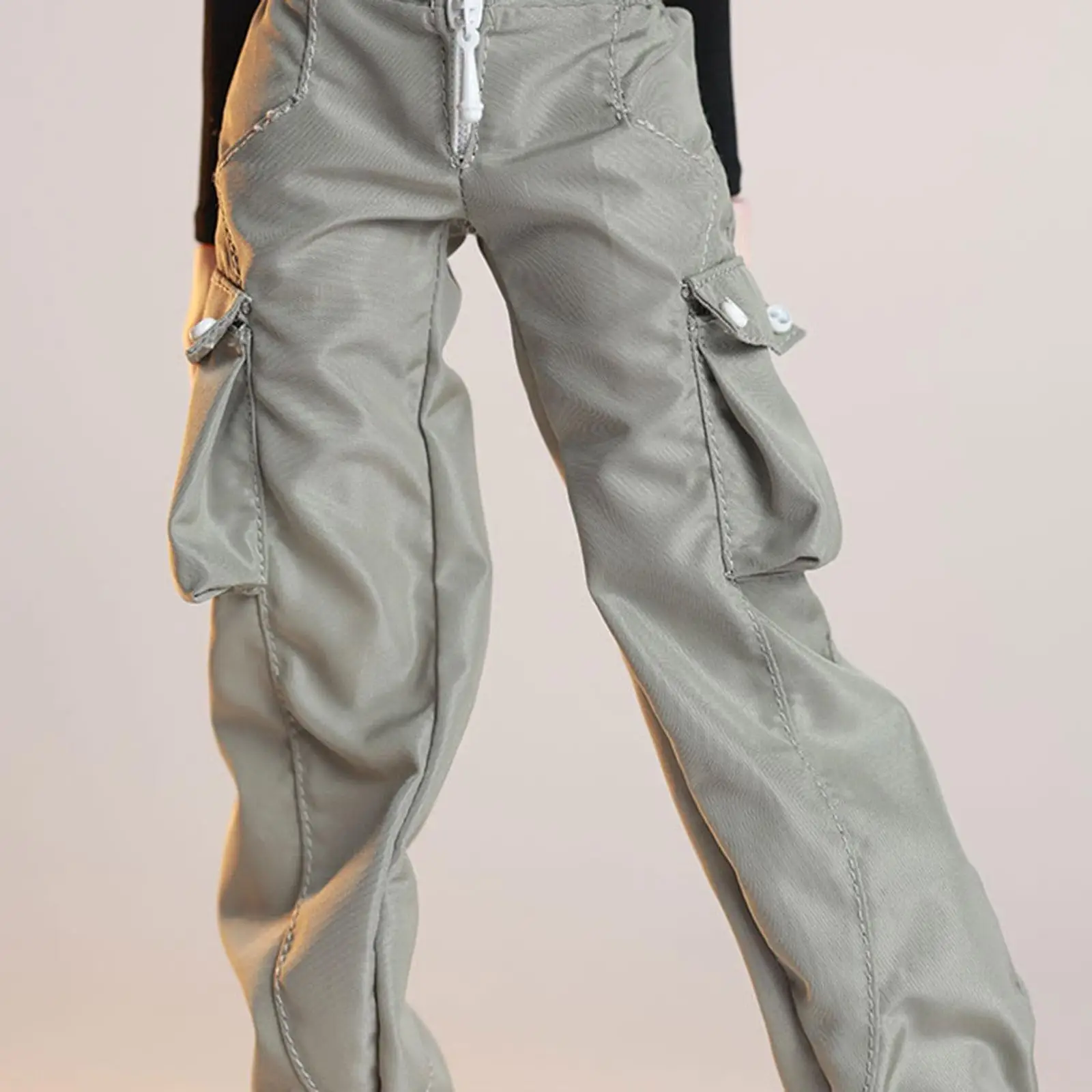 

Миниатюрные свободные брюки-карго для кукол, масштаб 1/6, наряд для фигурок, аксессуары для косплея и декор для кукол