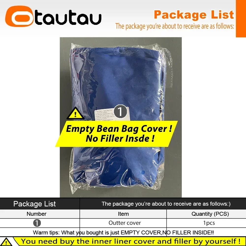 OTAUTAU M/L غطاء كيس فول خارجي/منزلي 140 × 180 سم DD103 【بدون حشو من الداخل! تحتاج إلى شراء حشو بنفسك!】