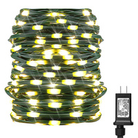 New 20M 50M 100M Led Christmas String Light Outdoor 8 Modes Waterproof Garland Fairy Lights for Party Wedding Patio Garden Decor