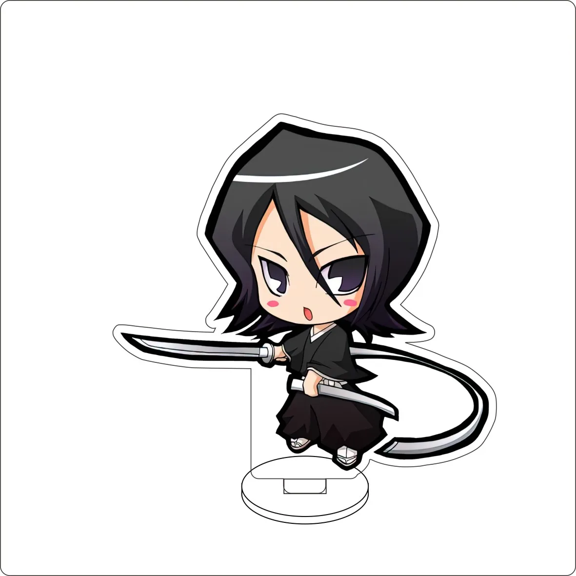 10CM Anime BLEACH Figure Stand Model Grimmjow Jaegerjaques/Urahara Kisuke/Kurosaki Ichigo Cute Desk Decor Standing Sign Gifts