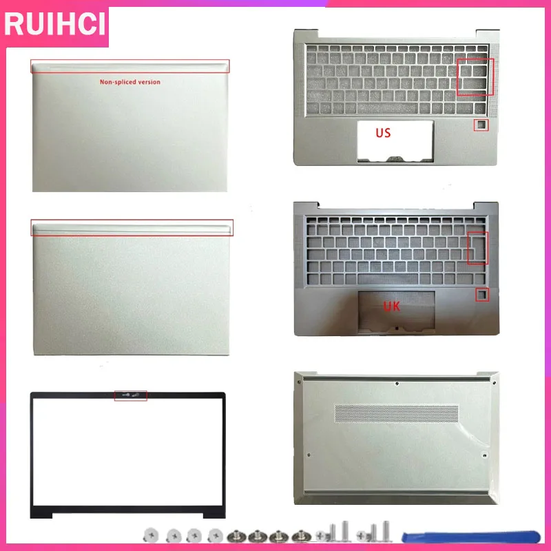 For HP ProBook 630 635 Aero G7 G8 HSN-I39C LCD Screen Back Cover Front Bezel Lower Palmrest Top Bottom Case Rear Lid Top Case