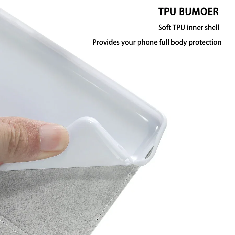 Wallet Flashing Powder Flip Leather Case For Samsung Galaxy S25 Edge S24 Ultra S23 Plus S22 S20 FE A16 A17 A26 A35 A36 A55 A56