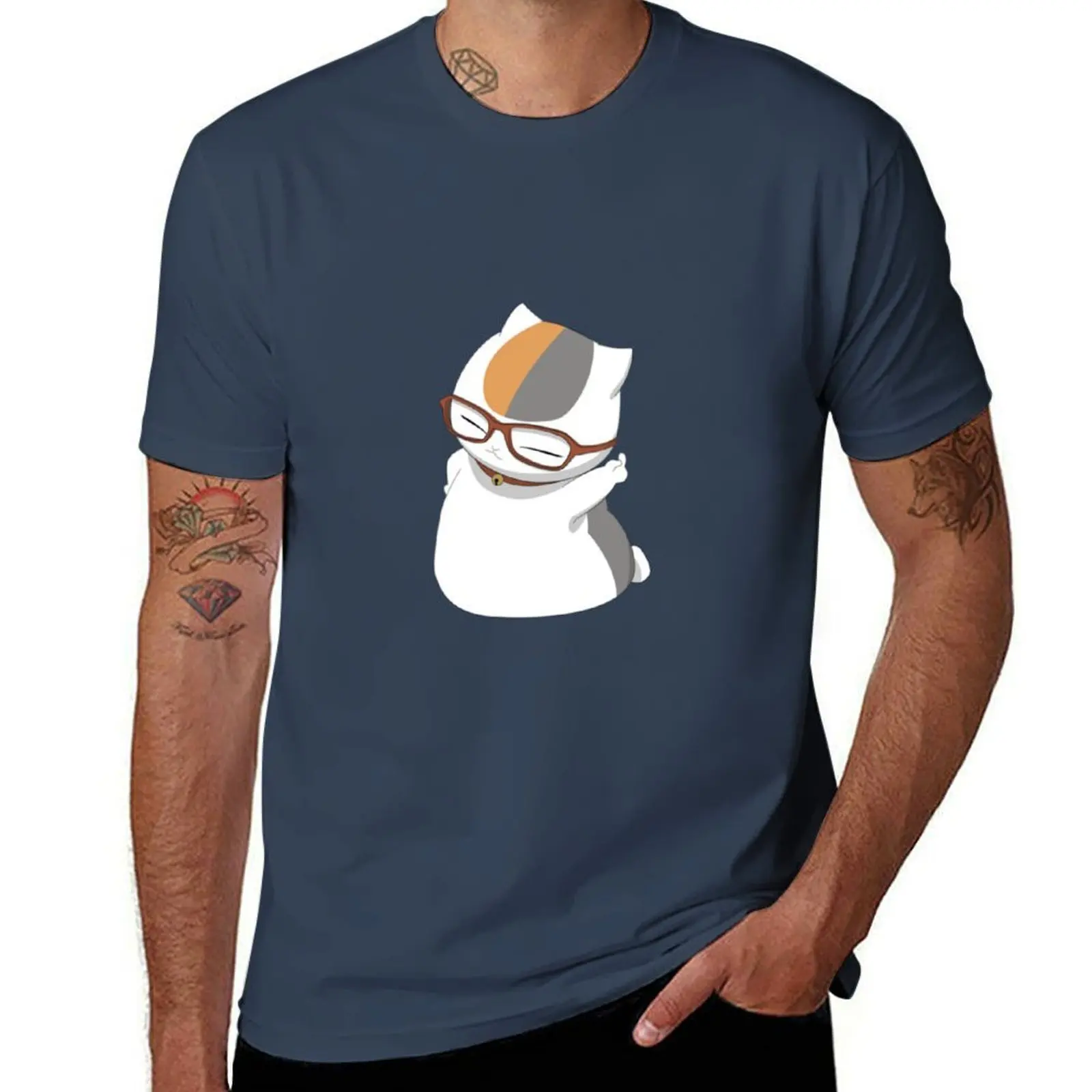 

Nyankosensei T-Shirt t shirts designer cotton tshirt 100% T-Shirt