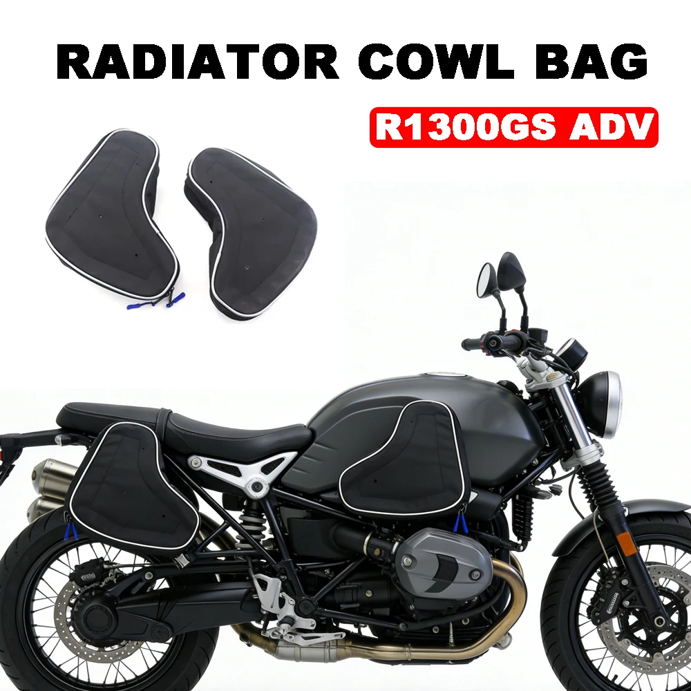 

R 1300 GS ADV R1300GSA 2024- Waterproof Bags For BMW R1300GS ADV R1300 GS Motorcycle Accessories Radiator Cowl Bag