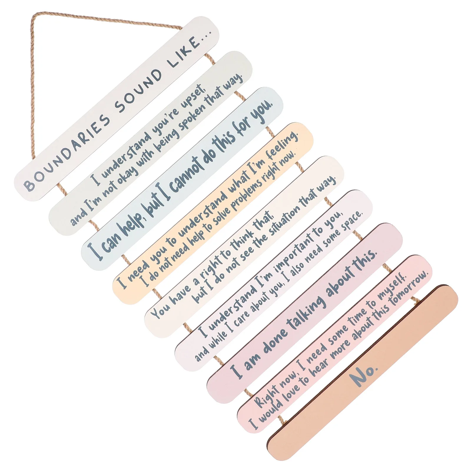 

Wooden Hanging Sign Decoration 9 Pieces Inspirational Wall Art Bedroom Office Living Room Wall Decor Durability