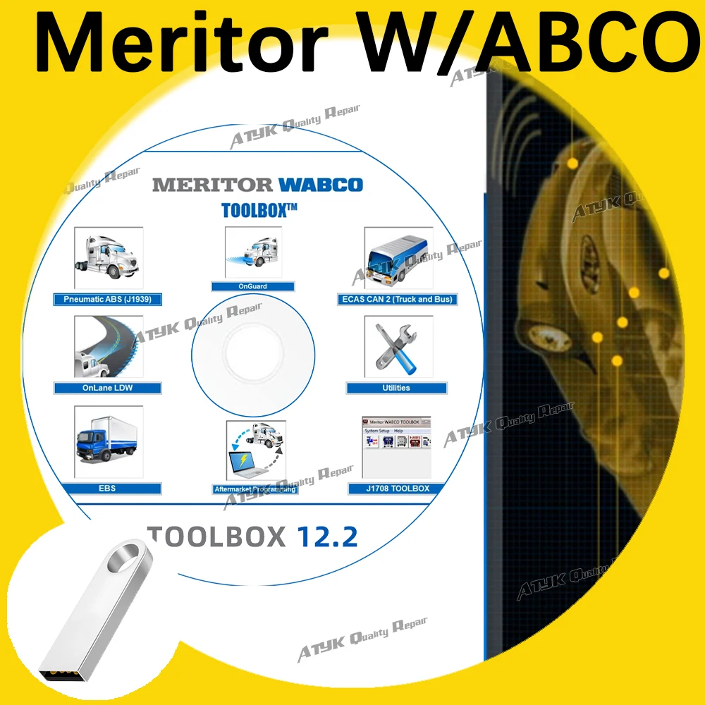 IMMO OFF Meritor WA-BCO TOOLBOX V12.2 diagnostic pour voiture Automobiles and car parts Auto Repair interface tuning car tools