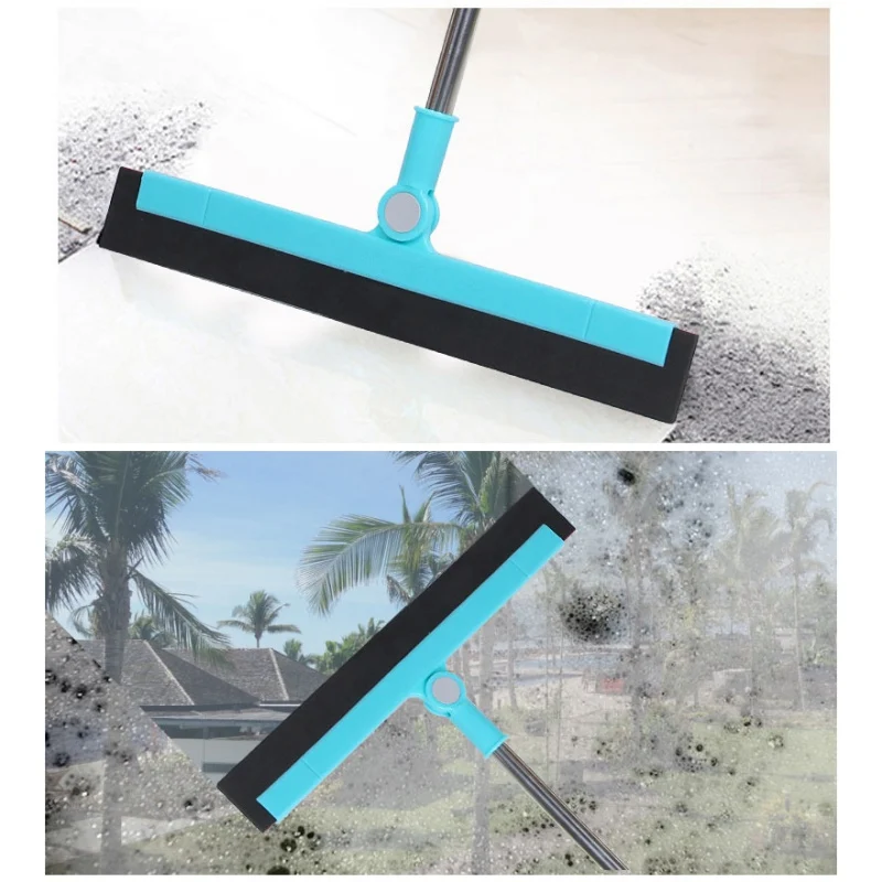 Household Mop Silicone Magic Broom Floor Clean Squeegee Hair Dust Brooms Bathroom Floor Wiper Household Glass Cleaning Tool