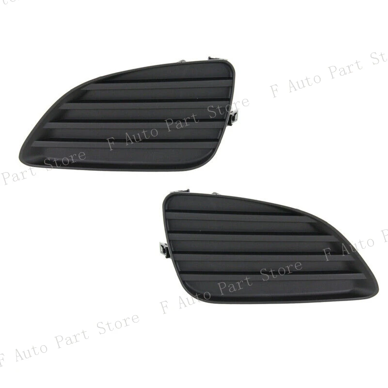 2PCS For Toyota Camry XV40 LE XLE 2010 2011 Car Front Bumper Fog Light Lamp Trim Frame Cover Lid Bezel Grille