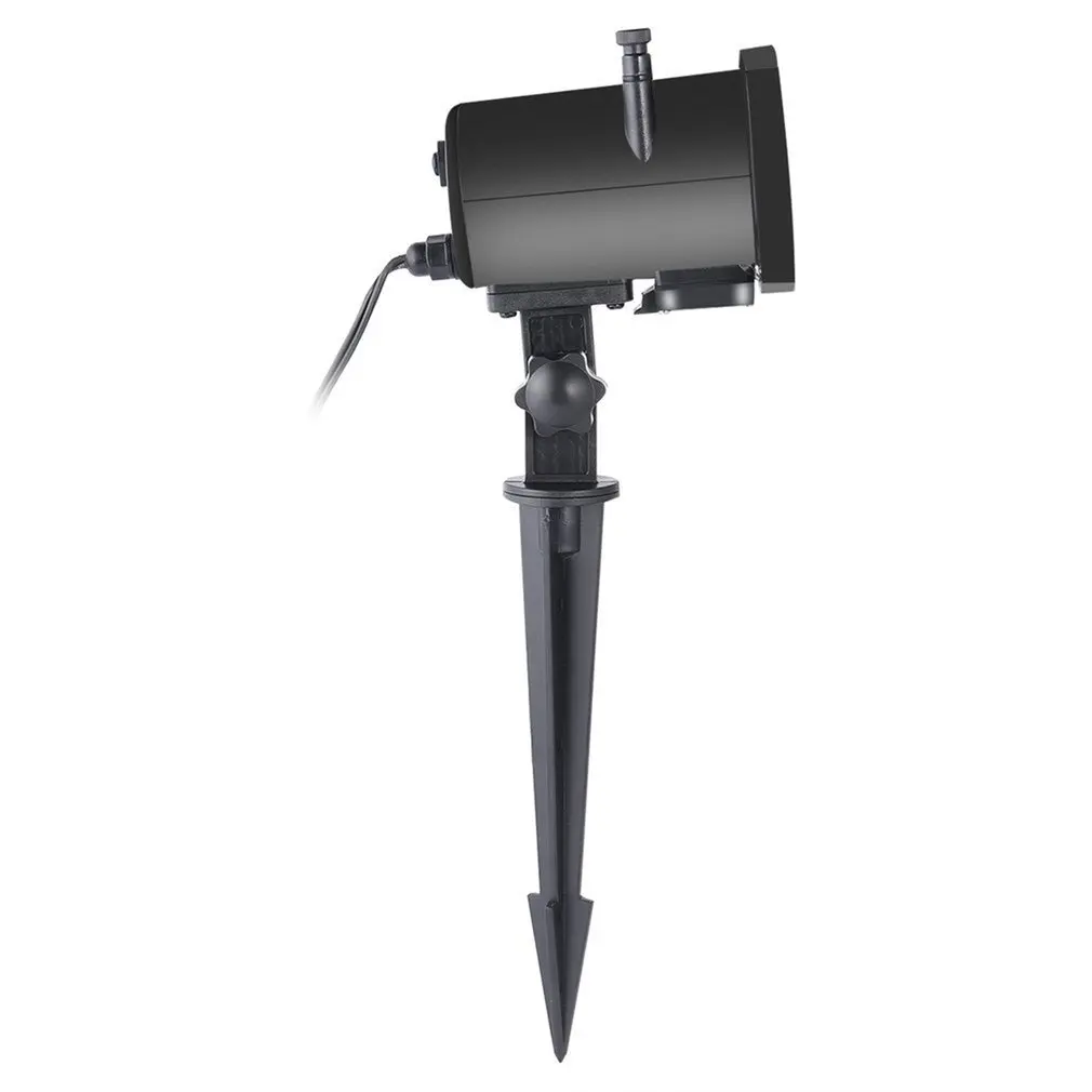 11PCS LED Switchable Pattern Gobos Slides impermeabile Sparkling Landscape Projector Lights Christmas Holiday Party Home Decor