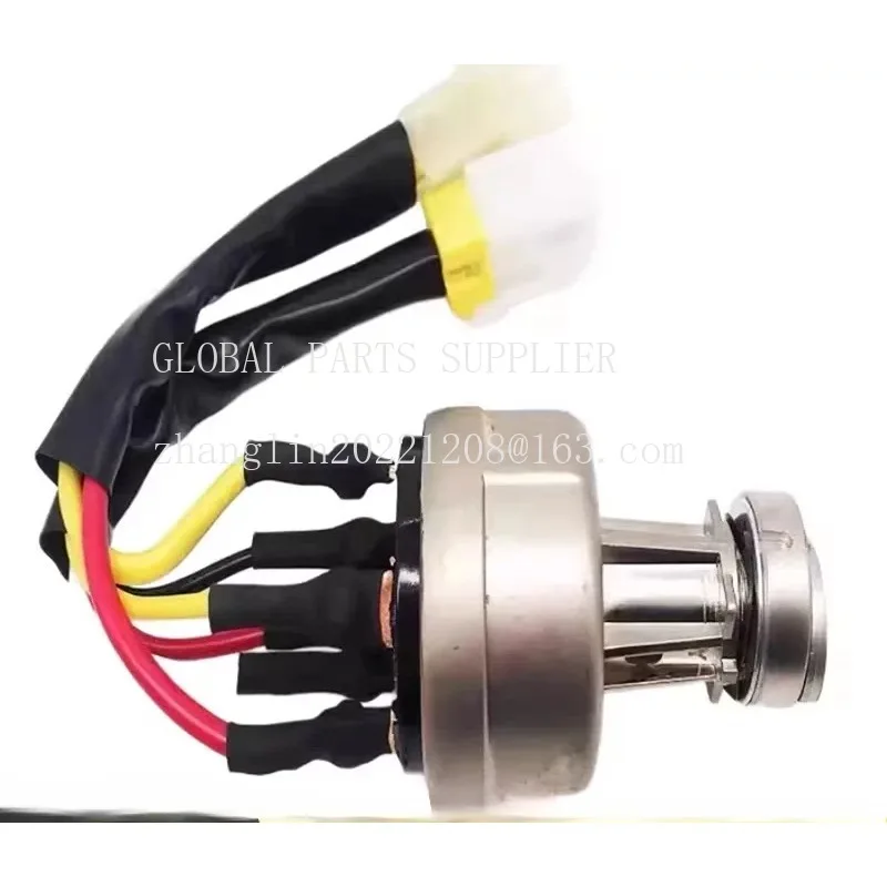 For Volvo Excavator The Ignition Switch Is Applicable To Fit EC55 60 75 210 240 290 360 460 Excavators Electric Door Lock