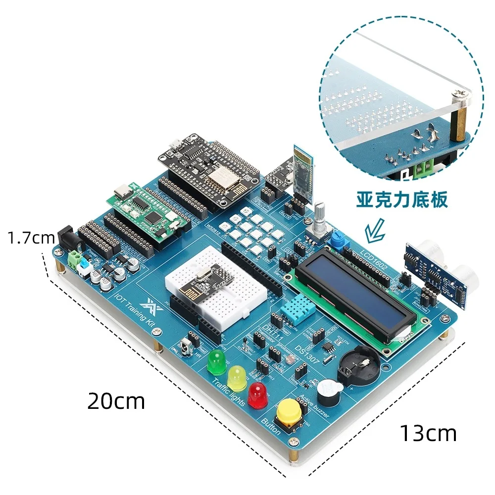 EE1 Level Electronics Project Kit for Programming Development Board for IoT Training School Academy STEM Education DIY