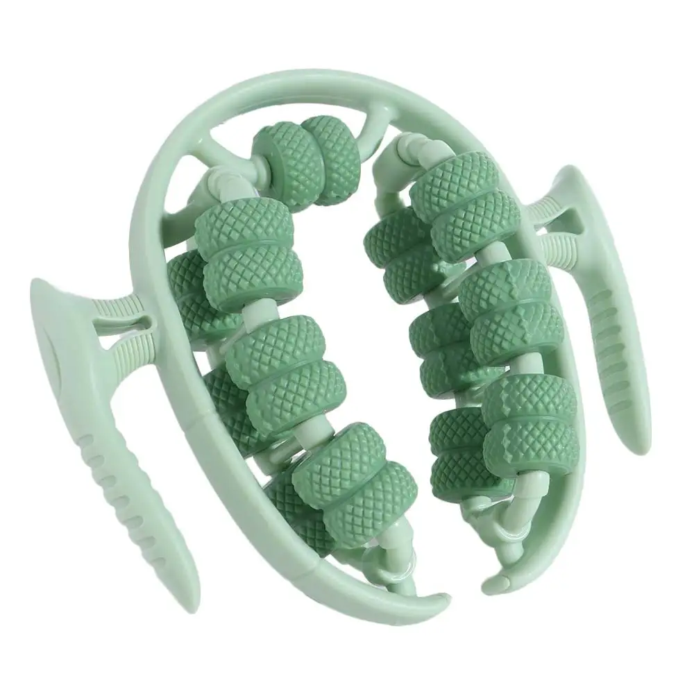 26 Wheel Annular Leg Clamp Massager Handheld Multifunctional Cellulite Massager 360-degree Rotation Smooth Tool