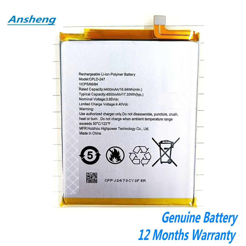 

Original 3.85V 4500mAh Battery For CPLD-247 Mobile Phone