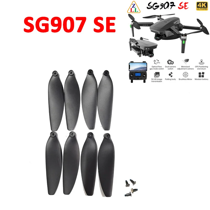 New SG907 SE 4K Drone 5G GPS Brushless Qudcopter Original Propeller Props Maple Leaf Wing Spare Part SG907SE Accessory