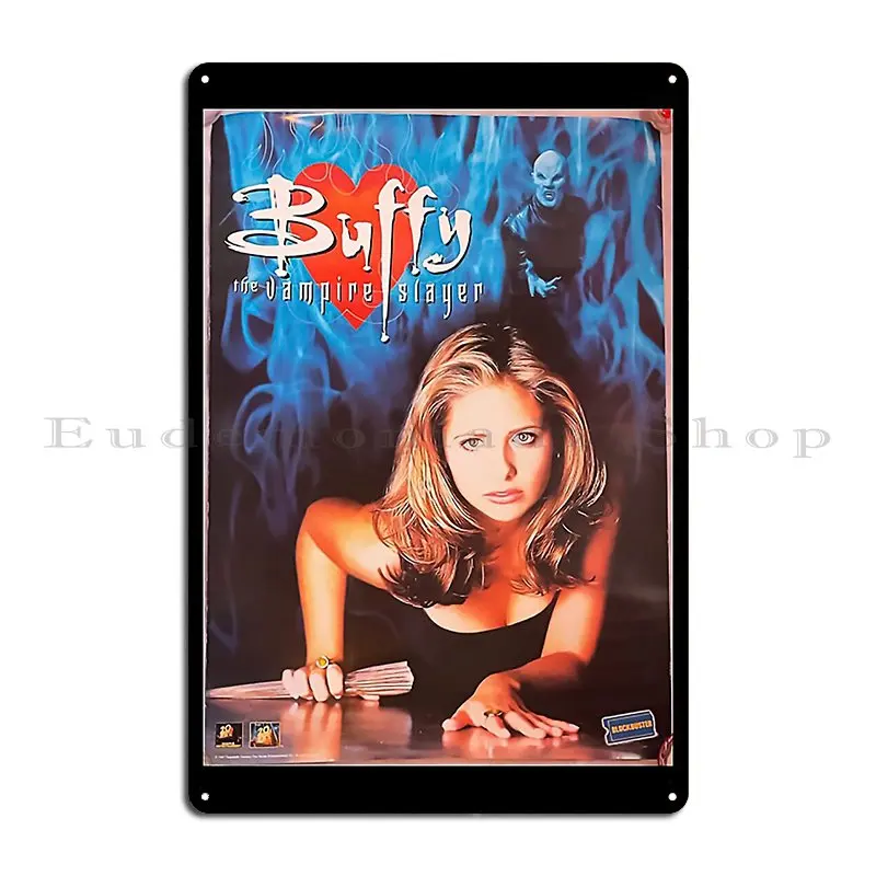 Buffy The Vampire Slayer 1 Season Metal Sign Mural Designs Garage Cinema Garage Tin Sign Poster