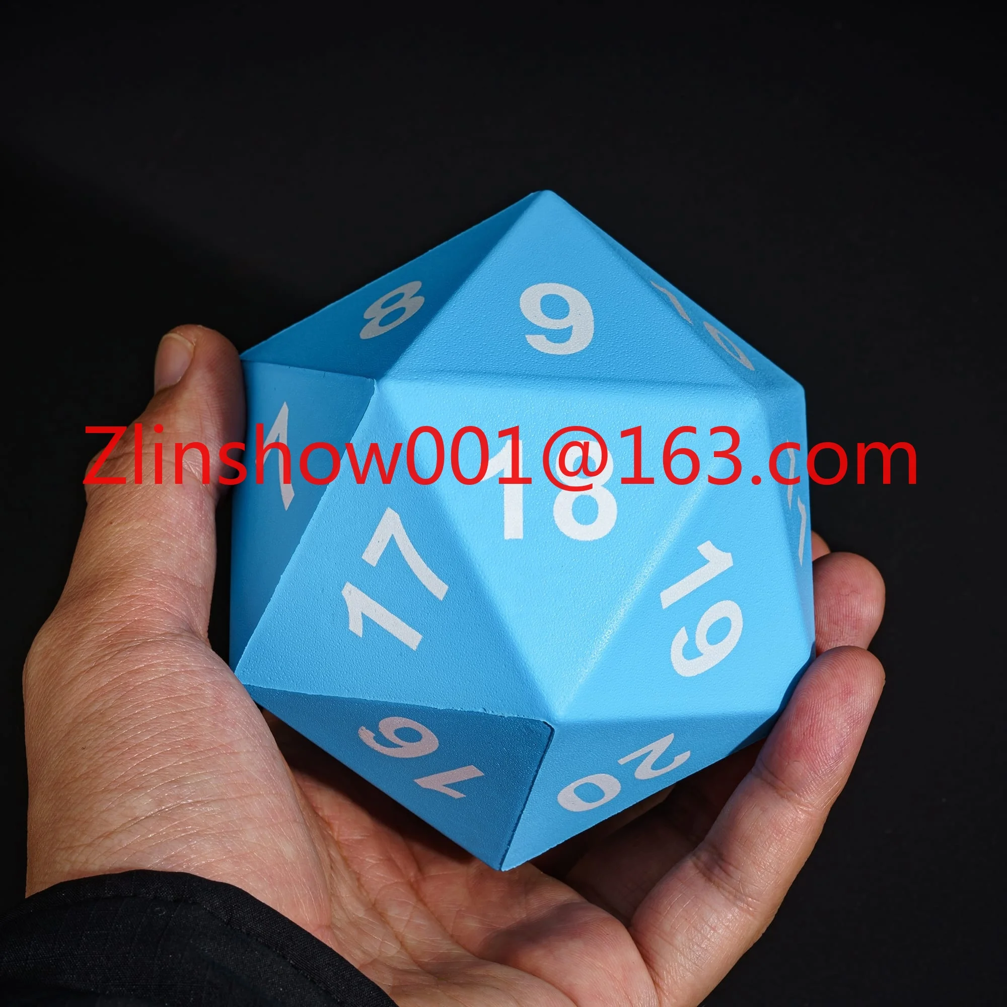 2025 نرد متعدد السطوح جديد Rpg الزنزانات والتنينات 80 مللي متر D20 نرد رغوي