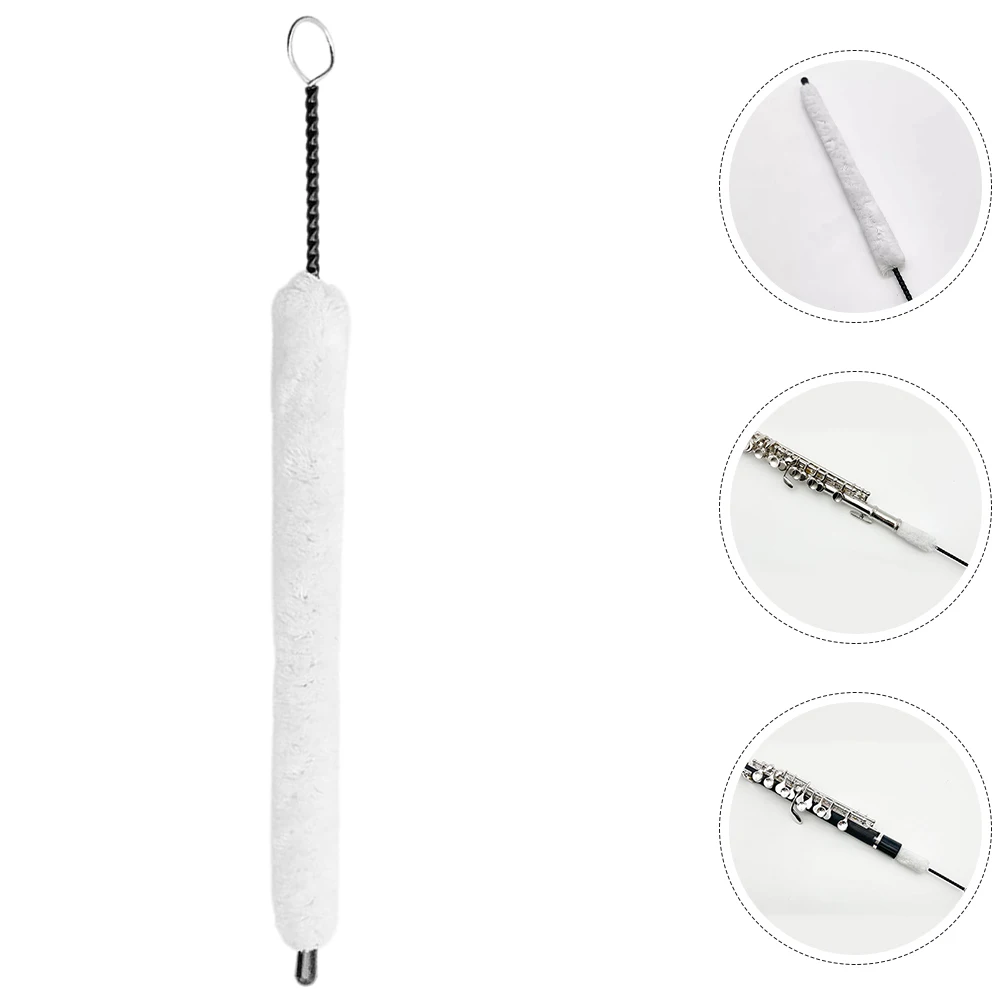 

3 Pcs Piccolo Cleaning Brush Flute Accessory Brushes for Musical Instruments Saxophone Clarinet Cotton Thread Care