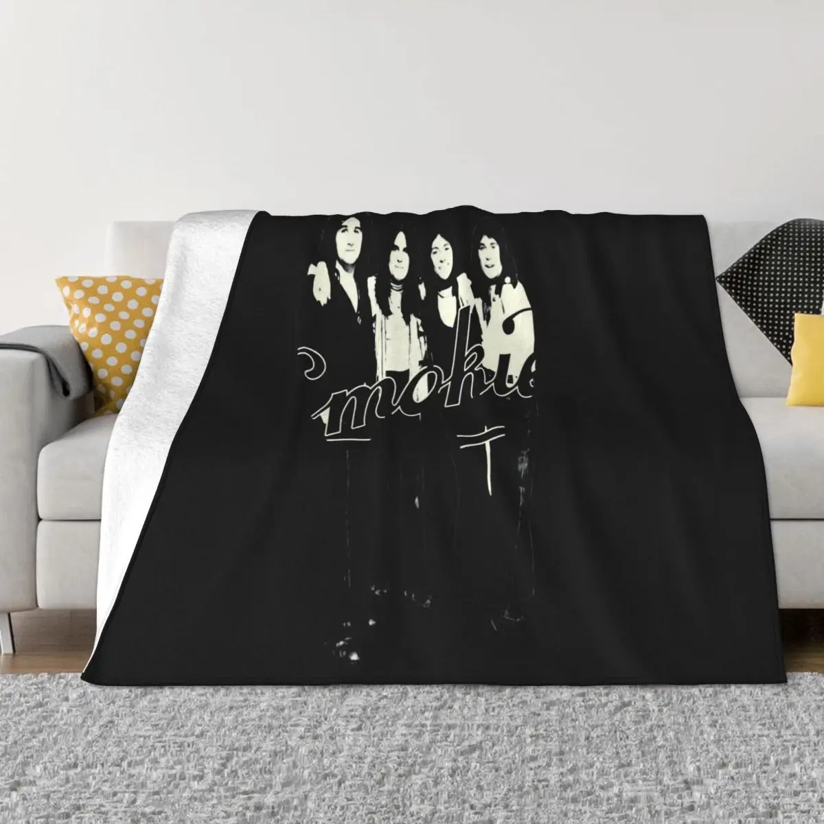 Smokie Band Natural Chris Norman Suzi Quatro Sweet Cute Womens Adults Youth Street Style Geek Comical Adult Throw Blanket