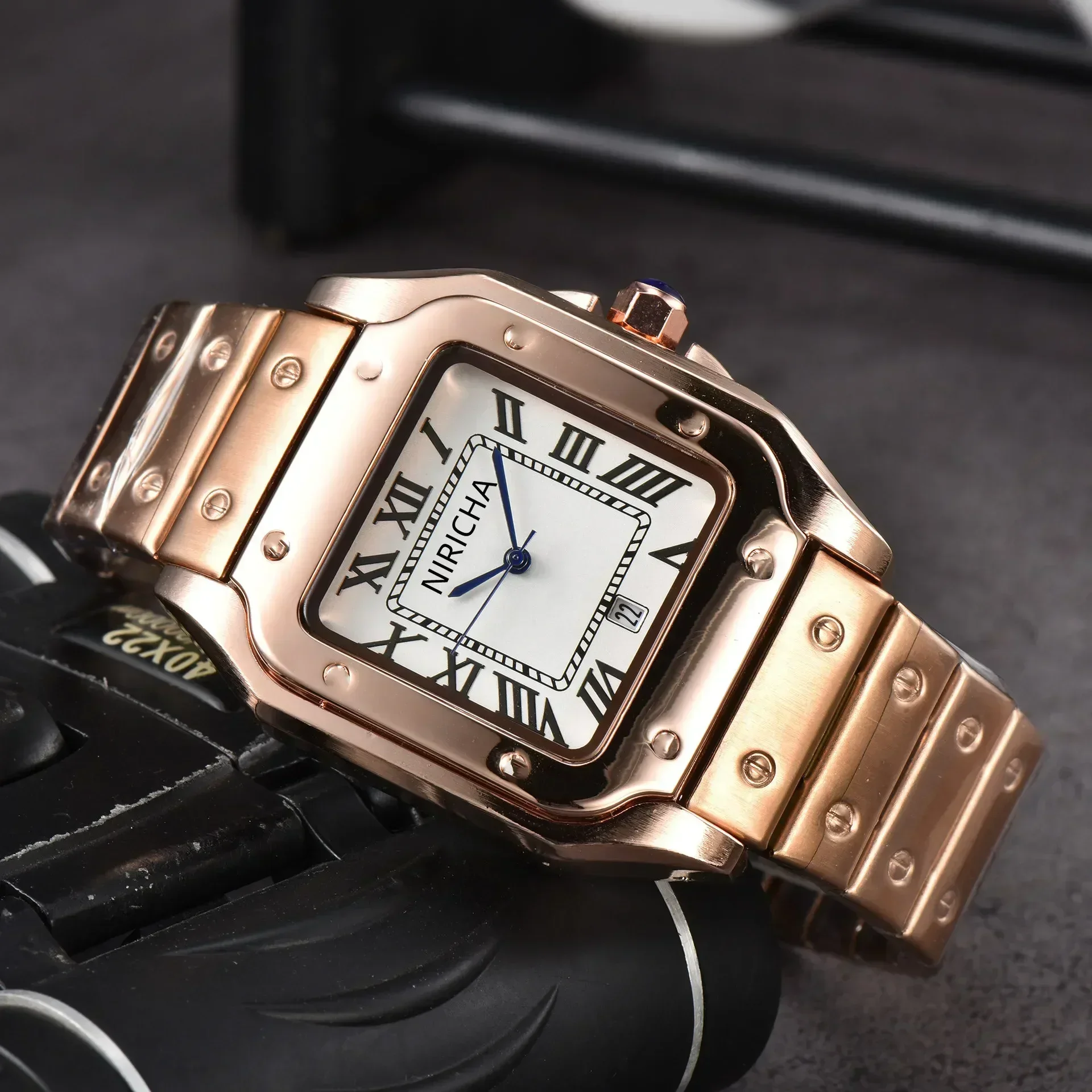 

Лучшие популярные оригинальные брендовые кварцевые часы для мужчин, многофункциональные водонепроницаемые наручные часы, деловой хронограф, часы AAA с датой