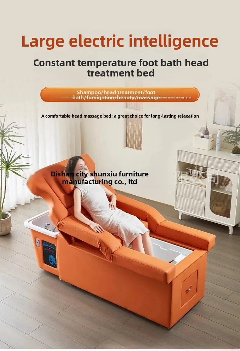 LH high-end intelligent electric lift foot bath sofa integrated bed foot bed